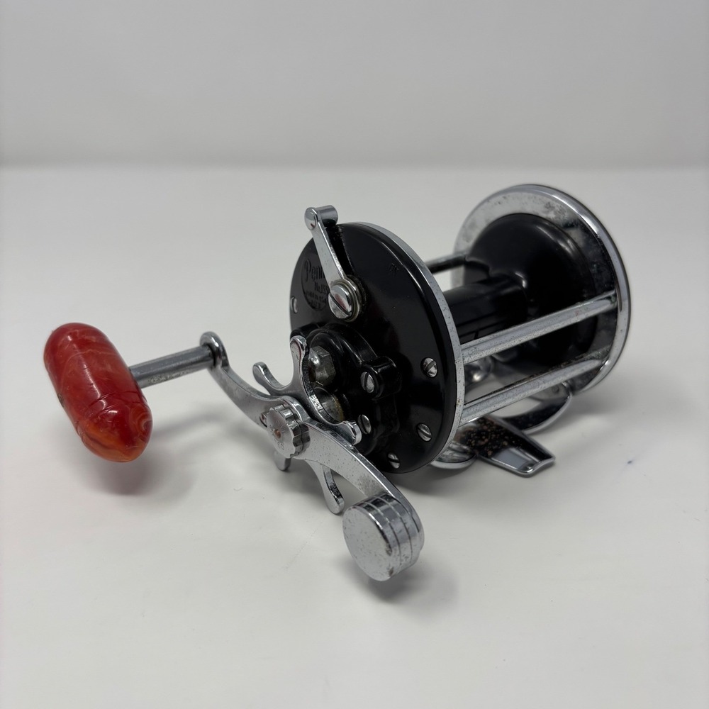 Penn No. 155 Beachmaster Conventional Saltwater Fishing Reel USA Red Knob